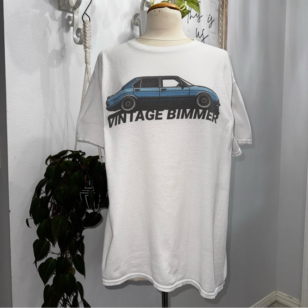 Vintage Bimmer White T-Shirt‎